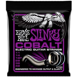 Ernie Ball Cobalt Power Slinky Electric Guitar Strings - (11-48)