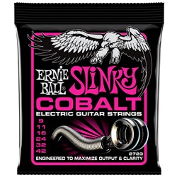 Ernie Ball Cobalt Super Slinky Electric Guitar Strings - (9-42)