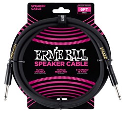 Ernie Ball 6' Straight / Straight Speaker Cable