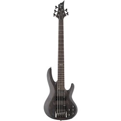 ESP LTD B-205SM See Thru Black Satin 5-String Bass Guitar