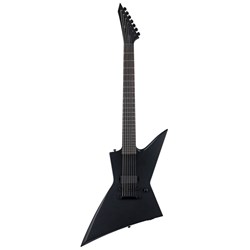 ESP LTD EX-7 Baritone Black Metal (Black Satin)