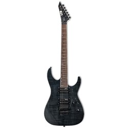 ESP LTD M Series M-200FM Flamed Maple Electric Guitar (See Thru Black)