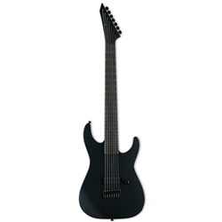 ESP LTD M-7HT 7-String Baritone Black Metal Hardtail (Black Satin)