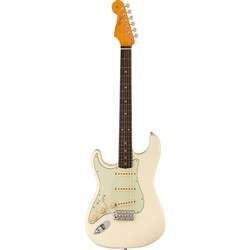 Fender American Vintage II 1961 Strat Left-Hand Rosewood FB (Olympic White) inc Case