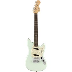 Fender American Performer Mustang Rosewood Fingerboard (Satin Sonic Blue) inc Gig Bag