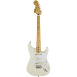 Fender Jimi Hendrix Strat Maple Fingerboard (Olympic White) inc Gig Bag