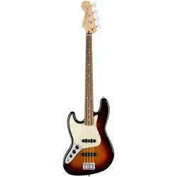 Fender Player Jazz Bass Left-Handed Pau Ferro Fingerboard (3-Color Sunburst)