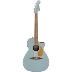 Fender Newporter Player Player Acoustic Guitar w/ Pickup (Ice Blue Satin)