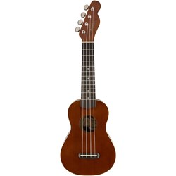 Fender Venice Soprano Ukulele Walnut Fingerboard (Natural)