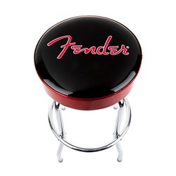 Fender 30" Barstool (Black w/ Red Logo)