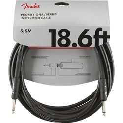 Fender Professional Series Instrument Cable Straight/ Straight 18.6' (Black)