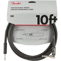 Fender Professional Series Instrument Cable Straight-Angle 10' (Black)
