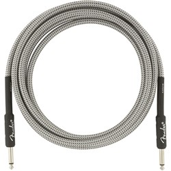 Fender Professional Series Instrument Cable, Tweed 10' (White Tweed)