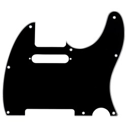 Fender 8-Hole Mount Multi-Ply Telecaster Pickguard 3-Ply (Black/White/Black)