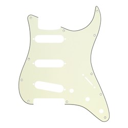 Fender 11-Hole Modern-Style Stratocaster S/S/S Pickguard 3-Ply (Mint Green)