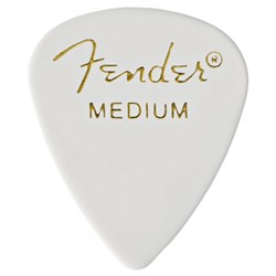 Fender 351 Shape Premium Celluloid Picks 12-Pack - Medium (White)
