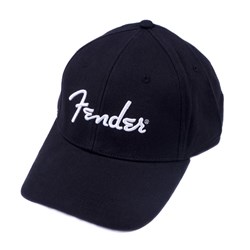 Fender Logo Cap - One Size Fits Most (Black)