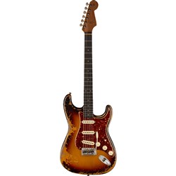 Fender Custom Shop Ltd Ed Roasted '61 Strat Super Heavy Relic (Aged 3-Color Sunburst)