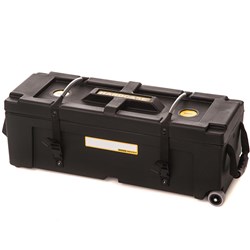Hardcase 40" Hardware Case w/ Wheels (Black)