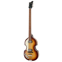 Hofner Contemporary Series Violin Bass Left-Hand (Sunburst) inc Hard Case