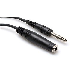 Hosa HPE-310 1/4" TRS Headphone Extension Cable (10ft)