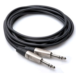 Hosa HSS-005 REAN 1/4" TRS to Same Pro Balanced Interconnect Cable (5ft)