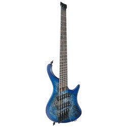 Ibanez EHB1505MS Headless Multi-Scale 5-String Electric Bass (Pacific Blue Burst Flat)