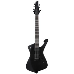 Ibanez ICEMAN ICTB721 7-String Electric Guitar (Black Flat) inc Gig Bag