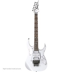 Ibanez JEMJR Premium Steve Vai Signature Left Handed Electric Guitar (White)