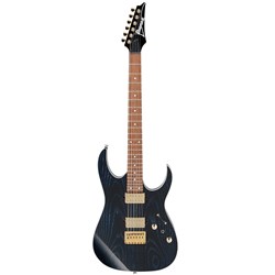 Ibanez RG421HPAH RG Standard Electric Guitar w/ Ash Top (Blue Wave Black)