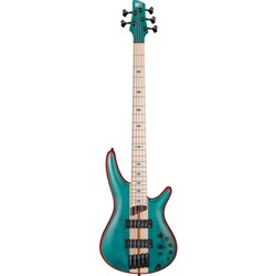 Ibanez SR1425BCGL 5 String Electric Bass (Caribbean Green Low Gloss)