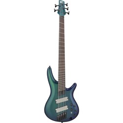 Ibanez SRMS725BCM 5 String Electric Bass (Blue Chameleon)