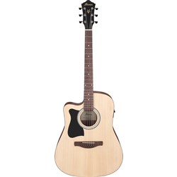 Ibanez V40LCE OPN Left-Hand Acoustic Electric w/ Cutaway (Open Pore Natural)