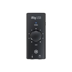 IK Multimedia iRig USB Guitar Interface for iOS, Mac & PC w/ USB-C Support