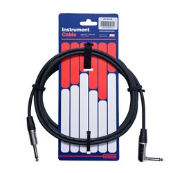 Intune Instrument Cable 3m 6.5mm TS(m) to 6.5mm TS(m) Right Angle REAN Connectors