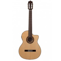 Katoh KF-CEQ Flamenco Guitar w/ Cutaway & Pickup