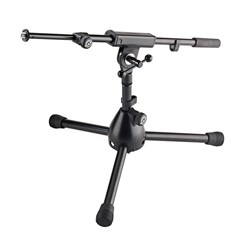 Konig & Meyer 25950 Microphone Stand - Extra Low Design for Bass Drums (Black)