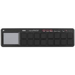 Korg nanoPAD (BLACK) 2nd Gen Portable MIDI Pads
