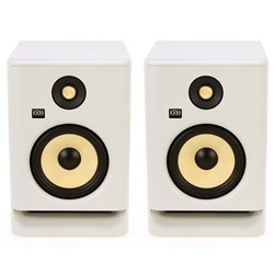 KRK ROKIT RP7G4 7" Studio Monitors (Two-Tone White Noise) (Pair)