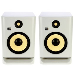 KRK ROKIT RP8G4 8" Studio Monitors (Two-Tone White Noise) (Pair)