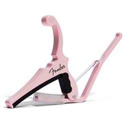 Fender x Kyser Quick Change Electric Guitar Capo (Shell Pink)