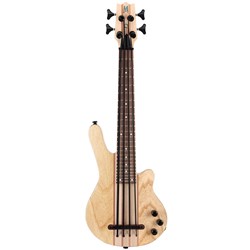 Mahalo Bass Series Solid Body Bass Ukulele (Natural)