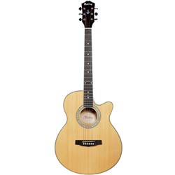 Monterey MA15 Folksize Acoustic Guitar w/ Tuner (Natural)