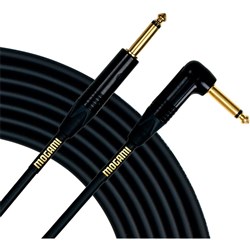 Mogami Gold Instrument Cable Right-Angled TS - TS (18ft)