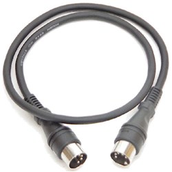 Mogami MIDI Cable One Piece Moulded 5pin Connections(1.5ft)