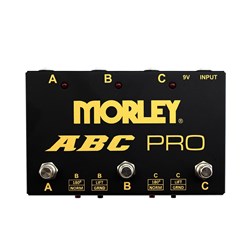 Morley ABC-G PRO Selector / Combiner Switch Pedal (Gold Series)