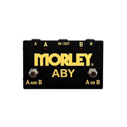 Morley ABY-G Selector / Combiner Switch Pedal (Gold Series)