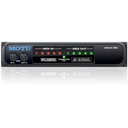 MOTU Micro Lite 5x5 USB MIDI Interface