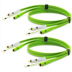 Oyaide Neo D+ Stereo Turntable DUO Cables (2 x 1m Stereo)