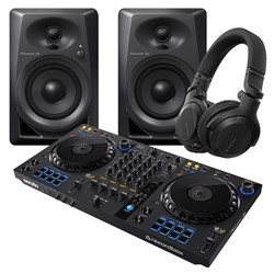 Pioneer FLX Night Pack w/ DDJ-FLX6, DM40 Monitors & HDJCUE1BT Headphones
